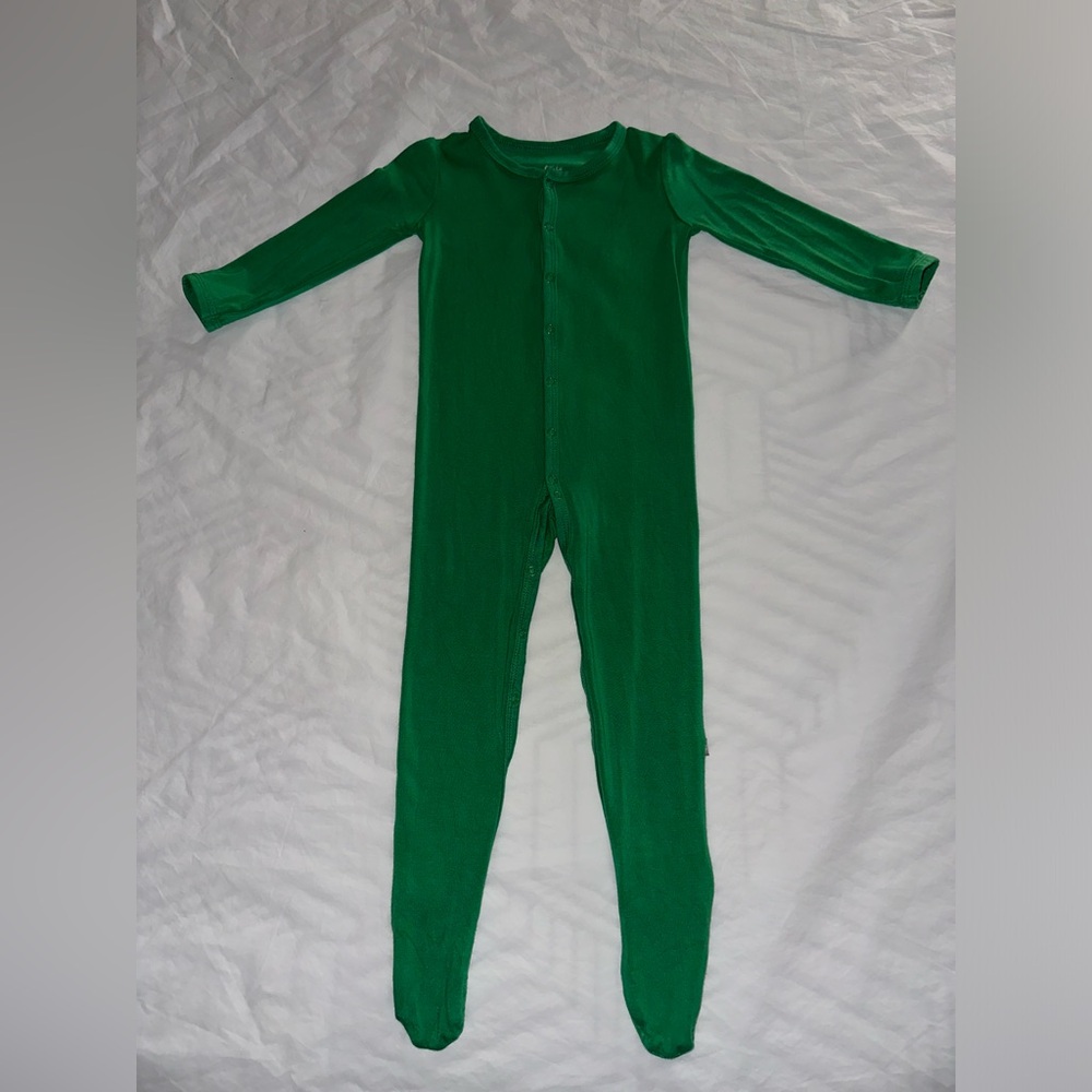 kyte baby footie in fern!